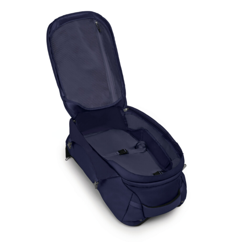 Osprey Women's Fairview 40 Travel Backpack in Winter Night Blue-3